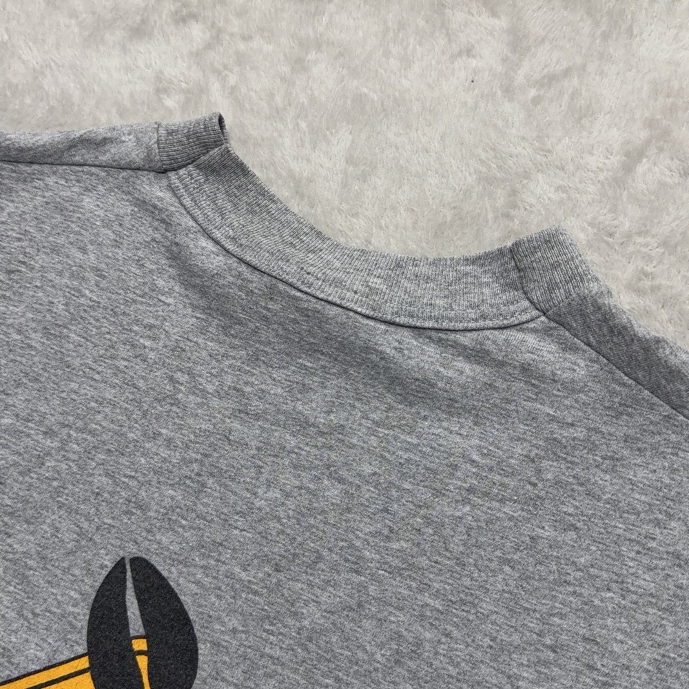 Vintage Moose Crossing Shirt Large Gray Canada Winnipeg Graphic Animal Tee 90s - Picture 10 of 13